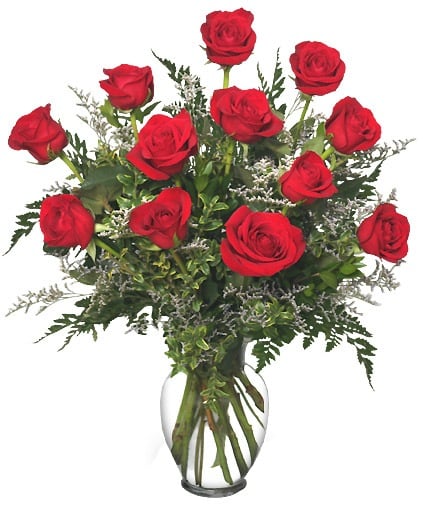 36 red roses